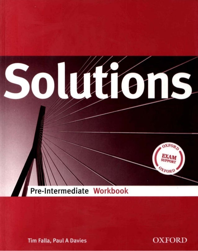 Решебник solutions pre-intermediate